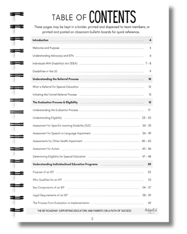 The IEP Roadmap – Write Better Goals. Build Stronger Teams. Support Every Student